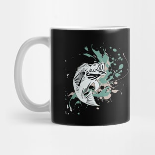 Amazing T-shirt design for fishing man Mug